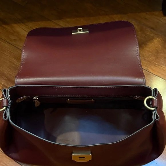 Coach Rogue Slouchy in Merlot - Picture 7 of 10